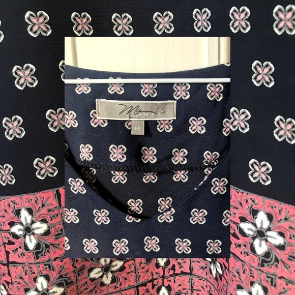 V-Neck Boho Style Babydoll Dress - Picture 3 of 5